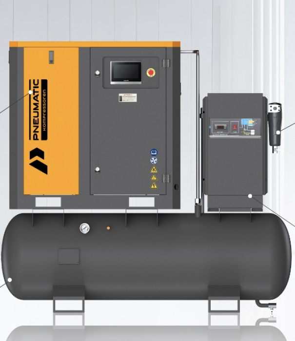 22 кВт, 8 бар PNEUMATIC COMPRESSOREN  | 30PV-4-55 | купити або замовити