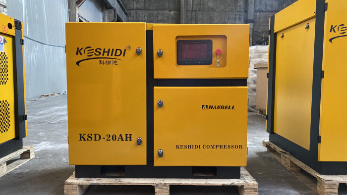 Гвинтовий компрессор 15 кВт для лазера | KESHIDI KSD-20A-PM