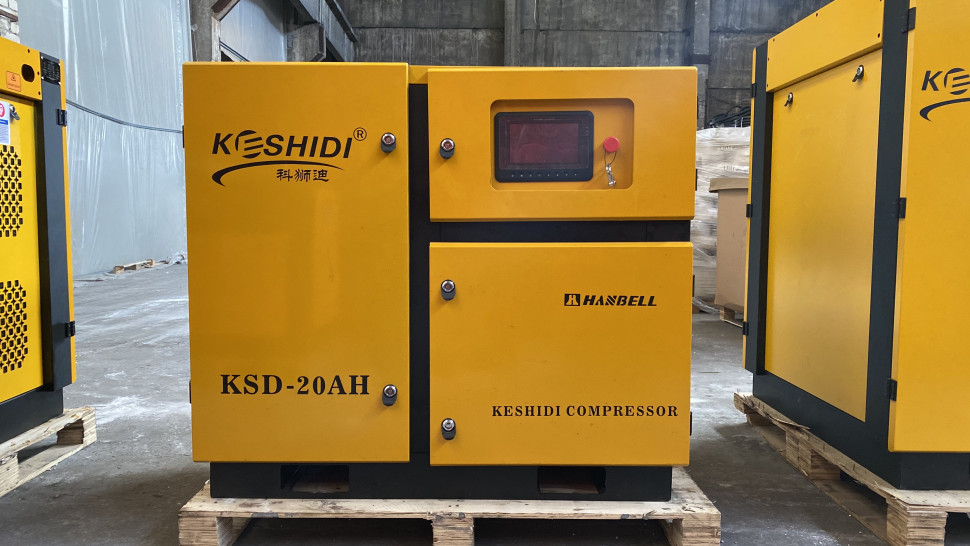 ❇️ Гвинтовий компресор для лазера 15 бар | KESHIDI KSD-10A-PM